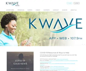 Kwve.org(K-WAVE) Screenshot