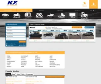 Kxautomall.com(KX Automall) Screenshot