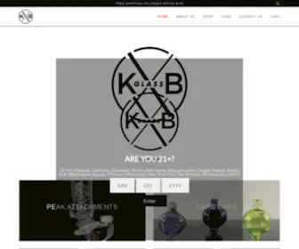 KXBglass.com(KXB Glass) Screenshot