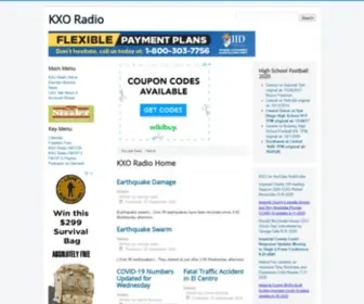 Kxoradio.com(KXO RADIO Oldies Station) Screenshot
