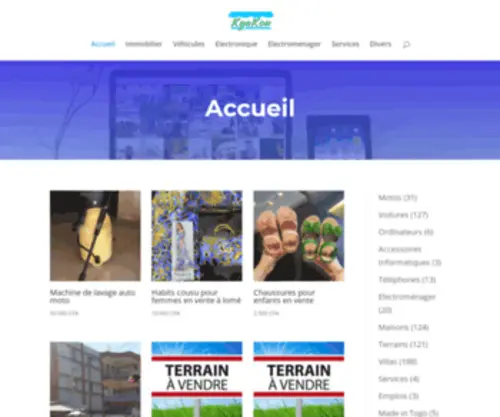 Kyakou.com(Accueil) Screenshot