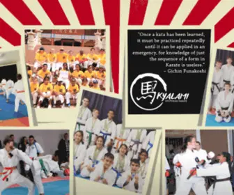 Kyalamikarate.co.za(Class Times Kyalami Shotokan Karate) Screenshot