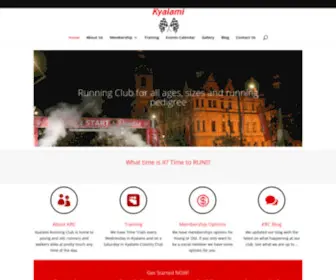 Kyalamirunningclub.co.za(Kyalami Running Club) Screenshot