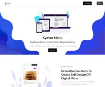 Kyatsa.menu(Kyatsa Digital Menu) Screenshot
