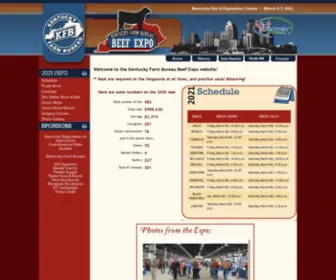 Kybeefexpo.com(February 19) Screenshot