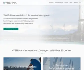 Kyberna.com(KYBERNA AG) Screenshot