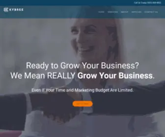KYbree.com(Digital Marketing Done Differently) Screenshot