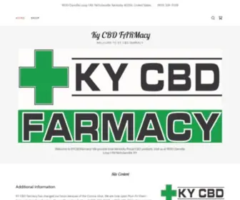 KYCBdfarmacy.com(Ky CBD FARMacy LLC) Screenshot