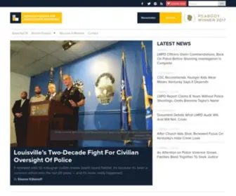 Kycir.org(Kentucky Center for Investigative Reporting) Screenshot