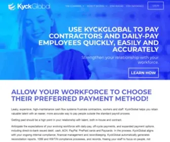 KYCKGlobal.com(Payment Platform) Screenshot