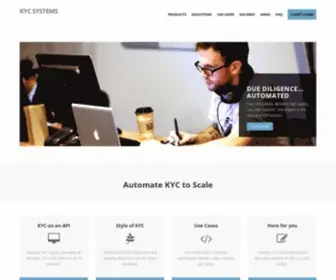 KYcsitescan.com(KYC Systems) Screenshot