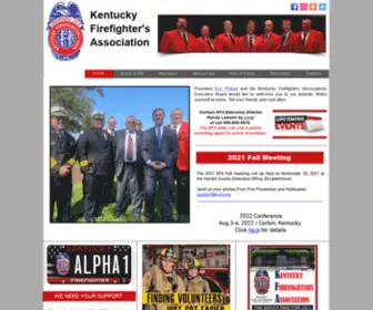 Kyfa.org(Kentucky Firefighters Association) Screenshot