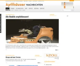 KYFfhaeuser-Nachrichten.de(Kyffhäuser Nachrichten) Screenshot
