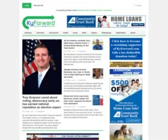 Kyforward.com(Kentucky's Online Newspaper) Screenshot