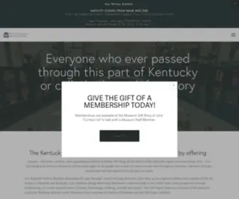 KYGMC.org(Kentucky Gateway Museum Center) Screenshot