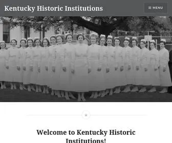 Kyhi.org(Preserving the Memories of Kentucky's Historic Asylums) Screenshot