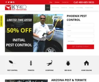 Kykopestprevention.com(KY-KO Pest Prevention) Screenshot