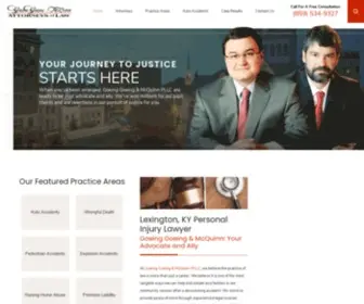 Kylawpractice.com(Lexington Personal Injury Lawyer) Screenshot