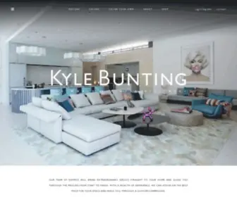 Kylebunting.com(The World's Finest Hide Rugs) Screenshot