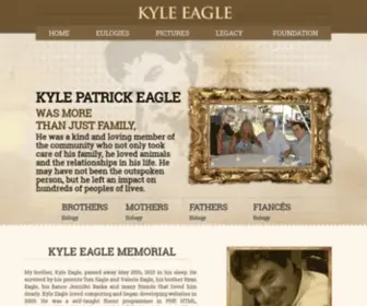 Kyleeagle.com(Kyle Eagle) Screenshot