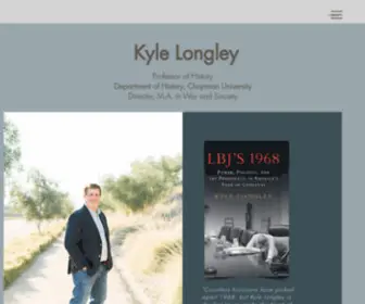 Kylelongley.org(Dr. Kyle Longley) Screenshot