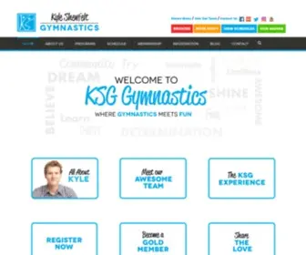 Kyleshewfeltgymnastics.com(Kyle Shewfelt Gymnastics) Screenshot