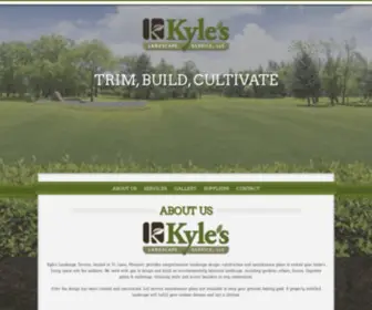 Kyleslandscape.com(Kyle's Landscape) Screenshot