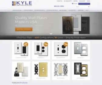 Kyleswitchplates.com(Switch Plates & Outlet Covers) Screenshot