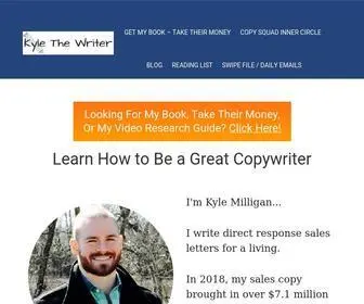 Kylethewriter.com(Copy Squad) Screenshot