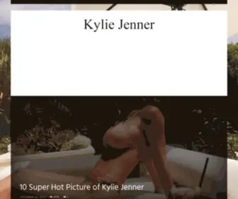 Kylie-Jenner.com(Kylie Jenner) Screenshot