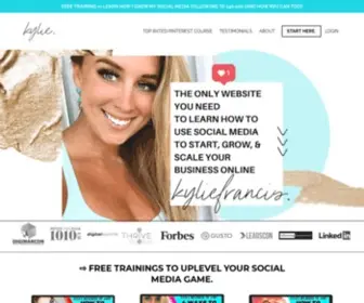 Kyliefrancis.com(Kylie Francis) Screenshot