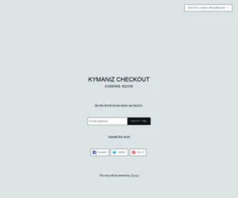 Kymanizcheckout.com(KYMANIZ CHECKOUT) Screenshot