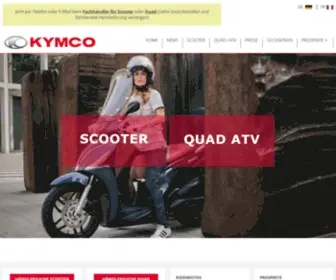 KYmco.ch(Kymco Schweiz) Screenshot