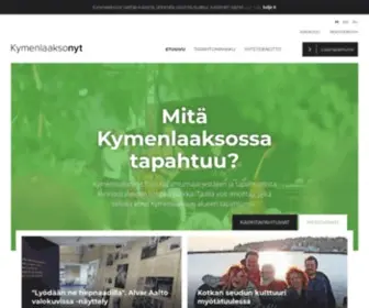 Kymenlaaksonyt.fi(Etusivu) Screenshot
