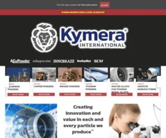 Kymerainternational.com(Kymera International) Screenshot