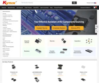 Kynix.com(Memory, Flash, IC, integrated circuits ,Electronic Components distributor) Screenshot