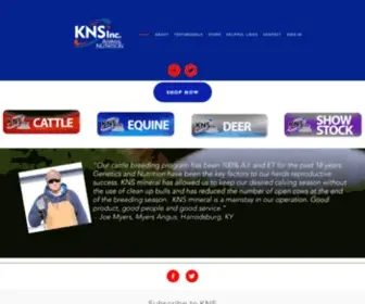 Kynutri.com(KNS Inc) Screenshot