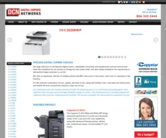 Kyoceradigitalcopiers.com Screenshot