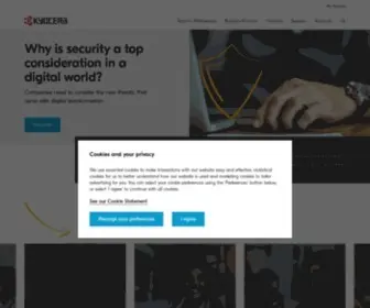 Kyoceradocumentsolutions.co.uk(Kyocera Document Solutions United Kingdom) Screenshot