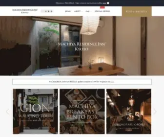 Kyoto-Machiya-INN.com(MACHIYA RESIDENCE INN) Screenshot