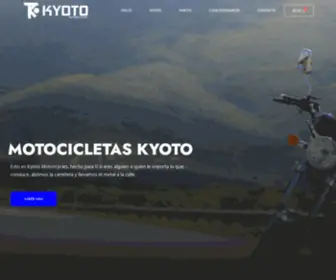 Kyotomotorcycles.com(Te ponemos en marcha) Screenshot