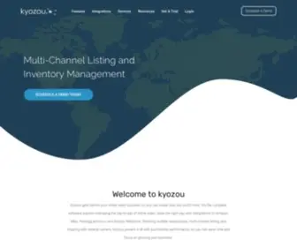 Kyozou.com(Multi-Channel Listing & Inventory Management Software) Screenshot