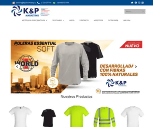 KYpmarketing.cl(KyP Marketing) Screenshot