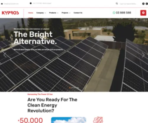 KYprossolar.com(Solar Energy) Screenshot