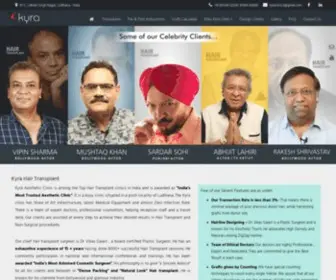 Kyrahairtransplant.com(Hair Transplant in Ludhiana) Screenshot