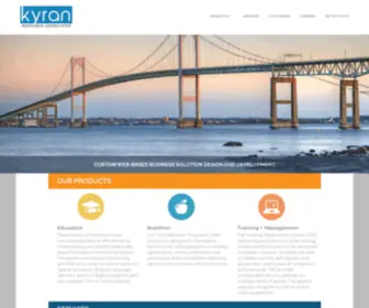 Kyran.com(Custom web) Screenshot