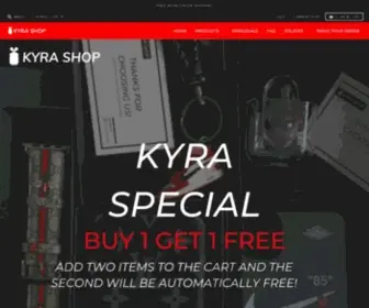 KyrashopStore.com(Kyra Shop) Screenshot