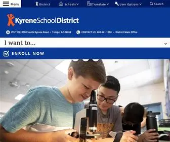 Kyrene.org(Kyrene School District) Screenshot