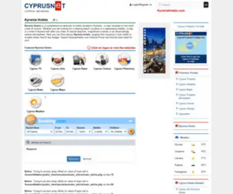 Kyreniahotels.com(Kyrenia Hotels) Screenshot