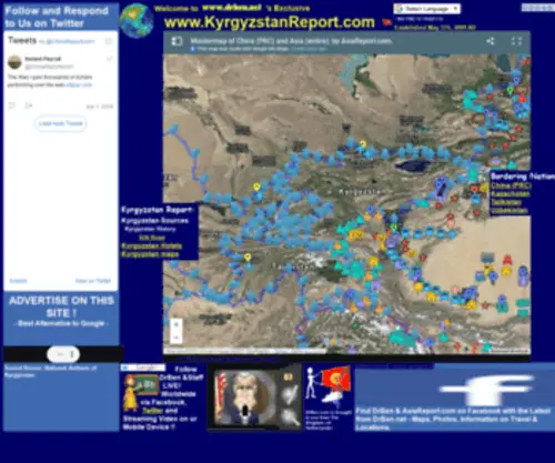 KYRGYZstanreport.com(Kyrgyzstan Report) Screenshot